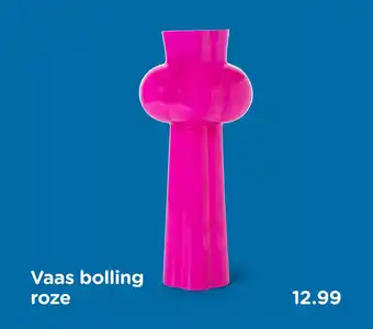 Xenos Vaas bolling roze aanbieding