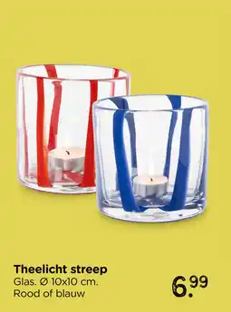 Xenos Theelicht streep aanbieding