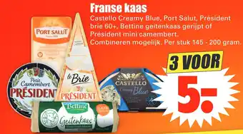 Dirk Franse kaas aanbieding