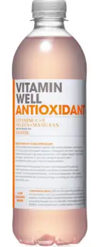 De Online Drogist Vitamin Well Antioxidant Vitamine C + E Seleen + Mangaan Perzik aanbieding