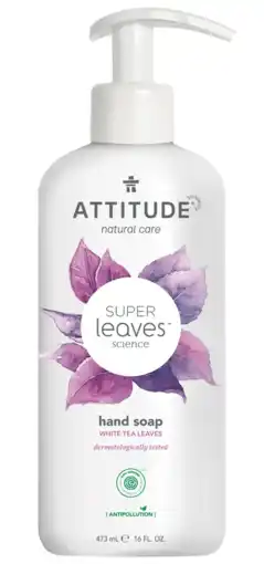 De Online Drogist Attitude Super Leaves Handzeep White Tea Leaves aanbieding