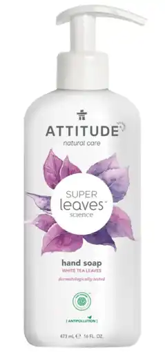 De Online Drogist Attitude Super Leaves Handzeep White Tea Leaves aanbieding