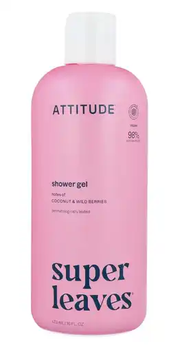De Online Drogist Attitude shower Gel Soothing White Tea Leaves aanbieding