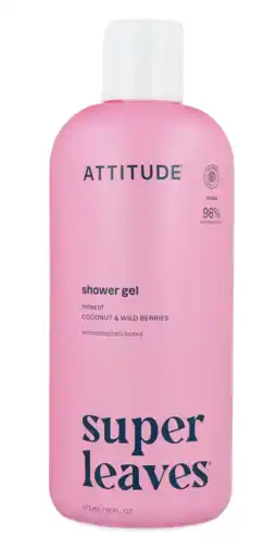 De Online Drogist Attitude shower Gel Soothing White Tea Leaves aanbieding