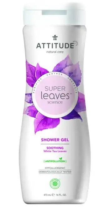 De Online Drogist Attitude shower Gel Soothing White Tea Leaves aanbieding