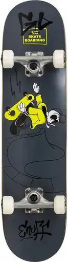 Bol.com Enuff Skateboard - Skully - grijs/geel/zwart/wit aanbieding