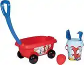 Lobbes Smoby Green Strandset met Bolderkar Spidey & Amazing Friends. 5dlg aanbieding