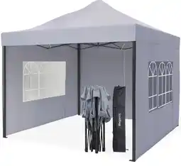 ANWB Lifegoods Partytent met Zijwanden 3x3 m Wit XXL aanbieding