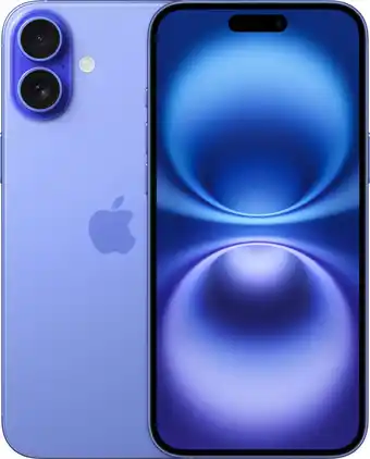 Coolblue Refurbished iPhone 16 Plus 128GB Blauw (Licht gebruikt) aanbieding