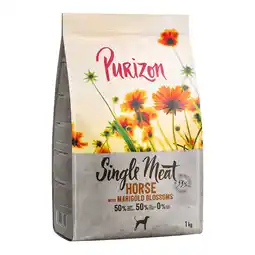 Zooplus 3 kg Purizon - Single Meat Adult Paard met Zoete Aardappel en Goudsbloesem - Graanvrij aanbieding