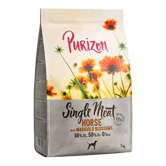 Zooplus 3 kg Purizon - Single Meat Adult Paard met Zoete Aardappel en Goudsbloesem - Graanvrij aanbieding