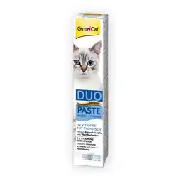Zooplus 50g GimCat Duo Paste multivitamine en tonijn kattensnack aanbieding