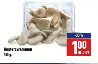 ALDI Oesterzwammen 150g aanbieding