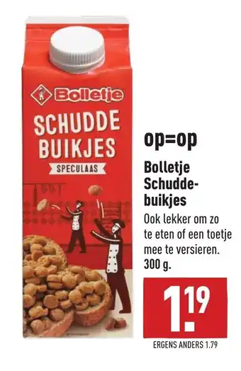 ALDI Bolletje Schudde-buikjes 300g aanbieding