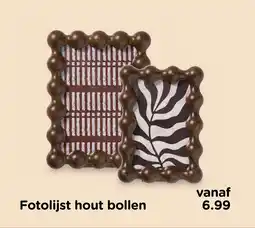 Xenos Fotolijst hout bollen aanbieding
