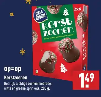 ALDI Kerstzoenen 200g aanbieding