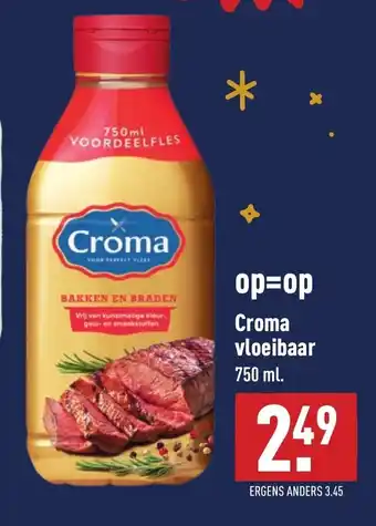 ALDI Croma vloeibaar 750ml aanbieding