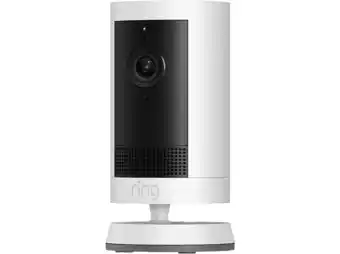 MediaMarkt Ring Outdoor Cam Plus Battery Slimme Binnen- / Buitencamera Wit aanbieding