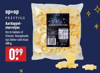 ALDI Aardappel sterretjes 450g aanbieding