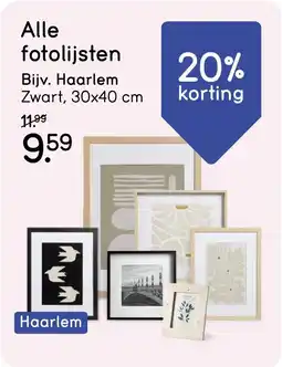 Leen Bakker Fotolijsten Haarlem aanbieding