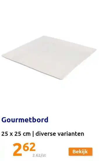 Action Gourmetbord aanbieding