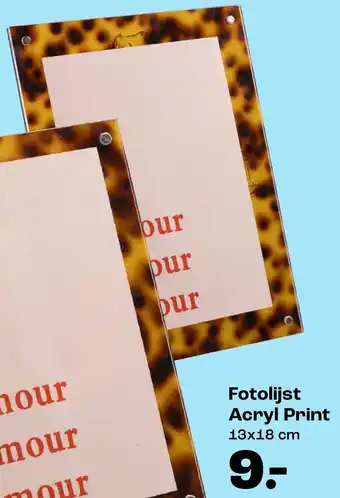 Kwantum Fotolijst Acryl Print aanbieding