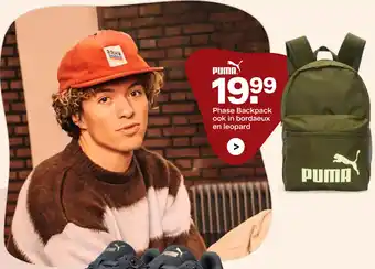 vanHaren Phase Backpack ook in bordaeux en leopard aanbieding