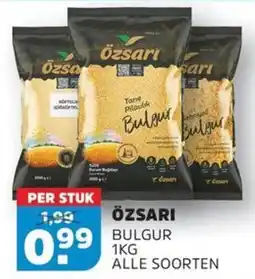 Sahan Supermarkten Özsari bulgur aanbieding