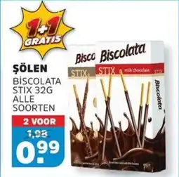 Sahan Supermarkten Şölen bi̇scolata stix aanbieding