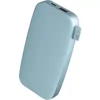 Bol.com Fresh 'n Rebel - Powerbank 12000 mAh USB-C - Ultra Fast Charging & 20W PD - Dusky Blue - Blauw aanbieding