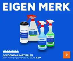 BOUWMAAT Schoonmaakartikelen aanbieding