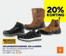 BOUWMAAT Veiligheidsschoenen en laarzen aanbieding