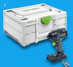 BOUWMAAT Accu-Slagschroevendraaier TID 18-Basic aanbieding