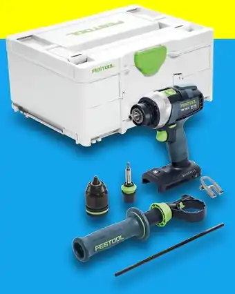 BOUWMAAT Accu Schroefboormachine TDC 18/4 I-Basic aanbieding