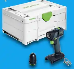 BOUWMAAT Accu-Schroefboormachine TXS 18-Basic aanbieding