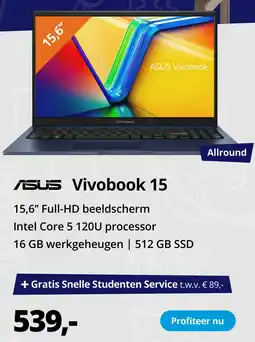 Paradigit ASUS Vivobook 15 aanbieding