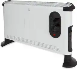 Bol.com Perel Convectorkachel voor binnen drie warmtestanden turboventilator 3000 W aanbieding