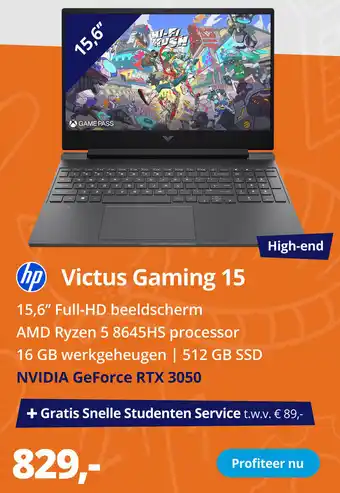 Paradigit HP Victus Gaming 15 aanbieding