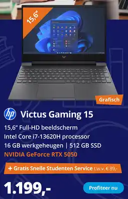 Paradigit HP Victus Gaming 15 aanbieding