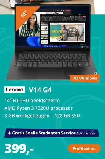 Paradigit Lenovo V14 G4 aanbieding