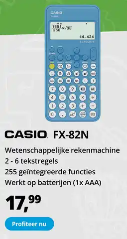 Paradigit Casio FX-82N aanbieding