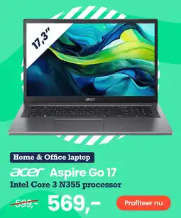 Paradigit Acer Aspire Go 17 aanbieding
