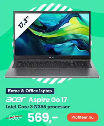 Paradigit Acer Aspire Go 17 aanbieding