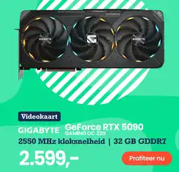 Paradigit Gigabyte GeForce RTX 5090 aanbieding