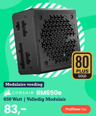 Paradigit CORSAIR RM650e aanbieding