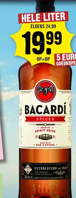 Dirck 3 Bacardí spiced aanbieding