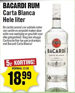 Dirck 3 Bacardi rum aanbieding