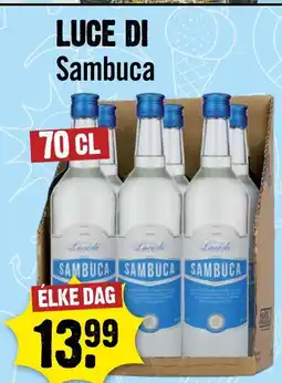 Dirck 3 Luce di Sambuca aanbieding