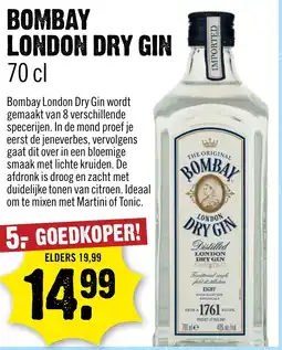 Dirck 3 Bombay london dry gin aanbieding