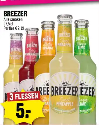 Dirck 3 Breezer aanbieding